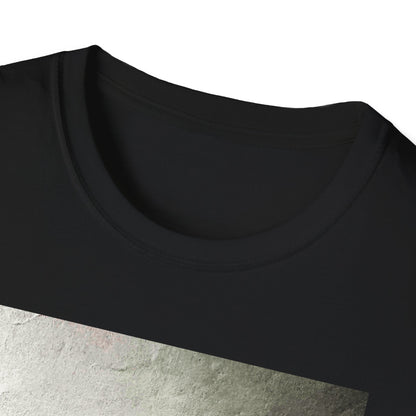 Artistic Grim Reaper Graphic Unisex Softstyle T-Shirt, Cool Gift for Nature Lovers, Casual Wear, Eco-Friendly Fashion, Birthday Gift, Summer Outfit