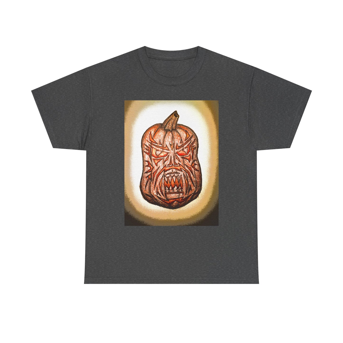 The Goth Pumpkin Unisex Heavy Cotton Tee