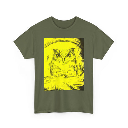 Fantasy Owl unisex  Heavy Cotton Tee