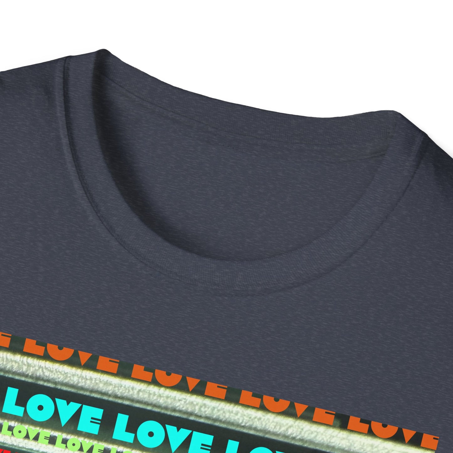 Love-Themed Unisex T-Shirt | Softstyle | Perfect for Pride, Birthdays, Anniversaries, Casual Wear, Gifts