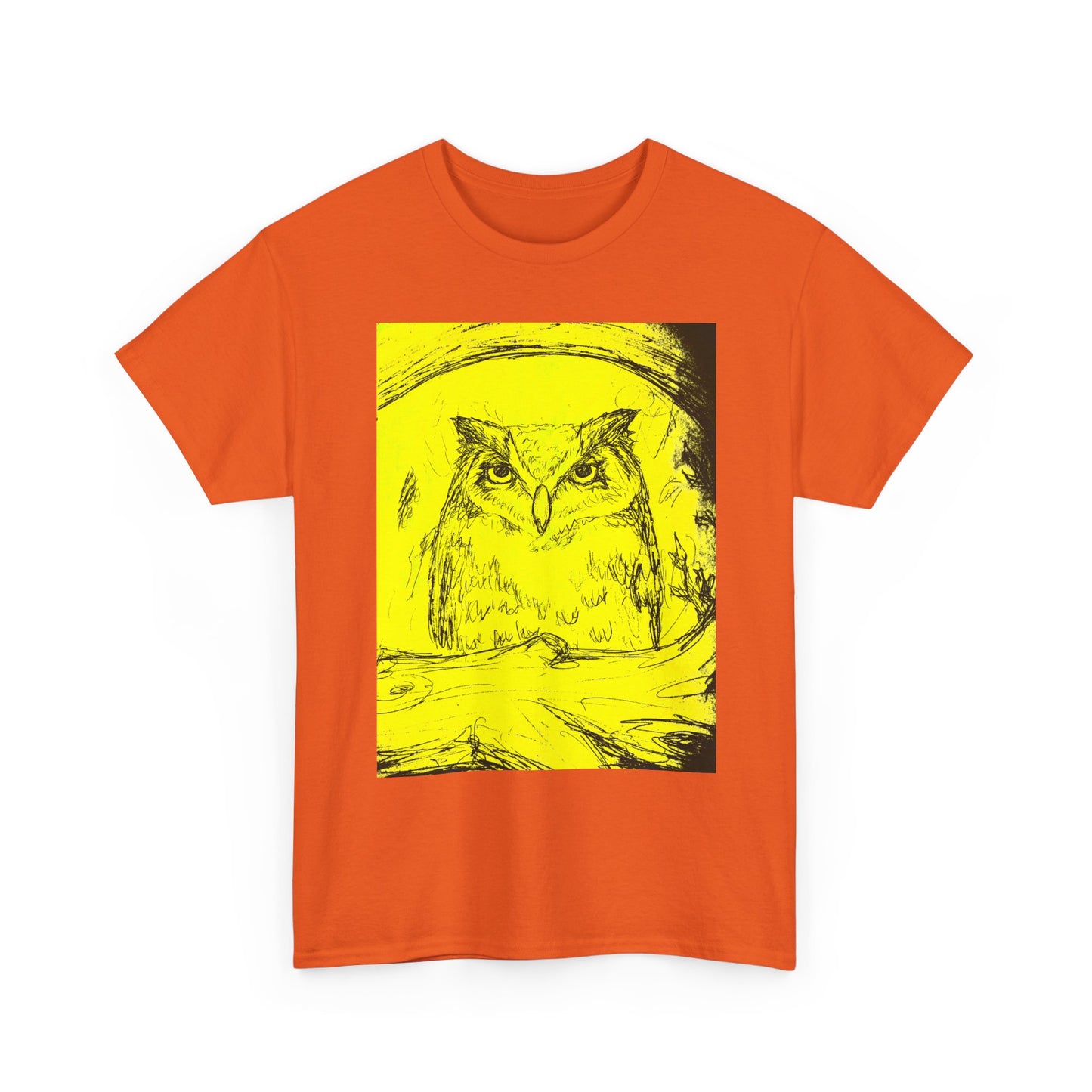 Fantasy Owl unisex  Heavy Cotton Tee