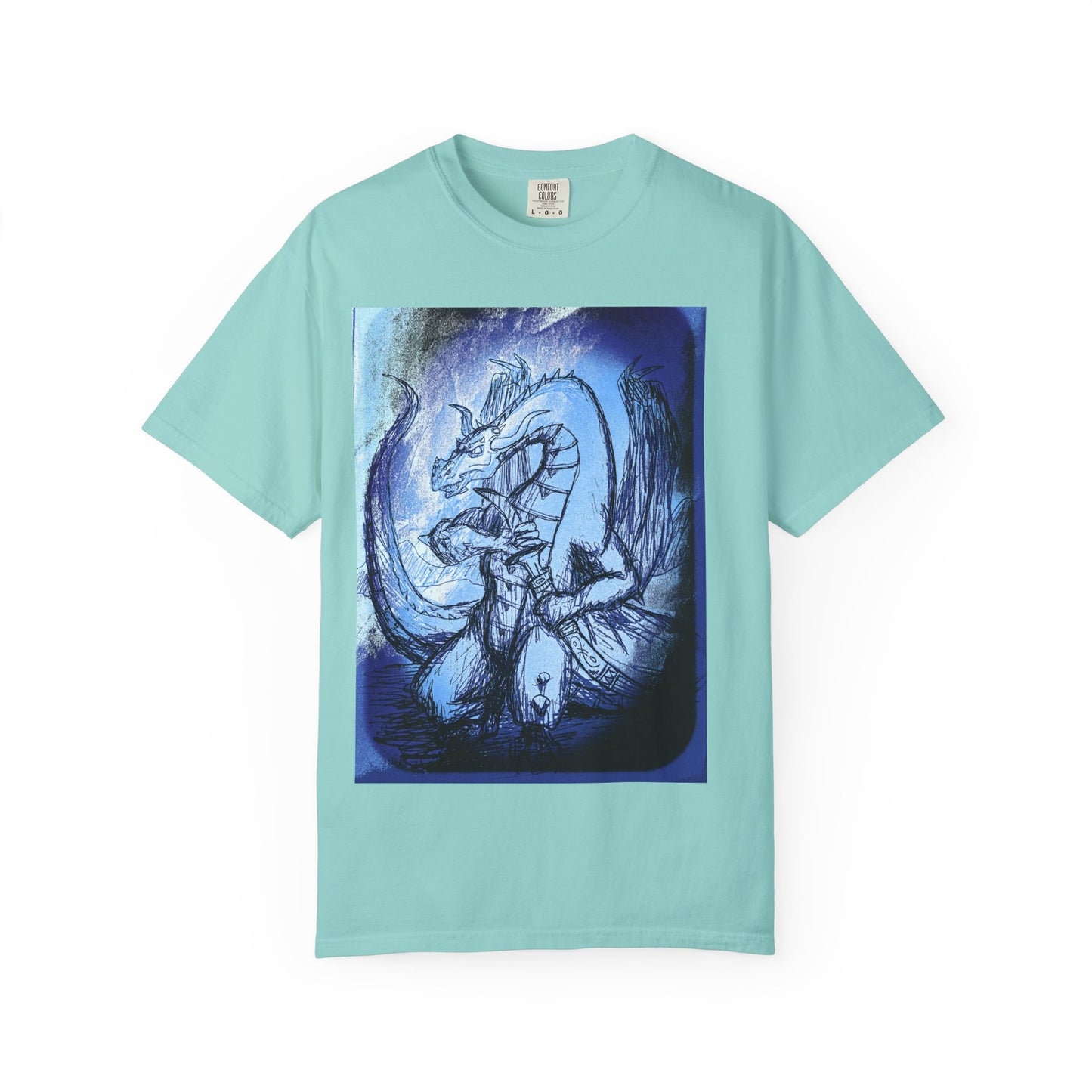 Dragon Artwork Unisex T-Shirt - Vibrant, Unique Design for Fantasy Lovers