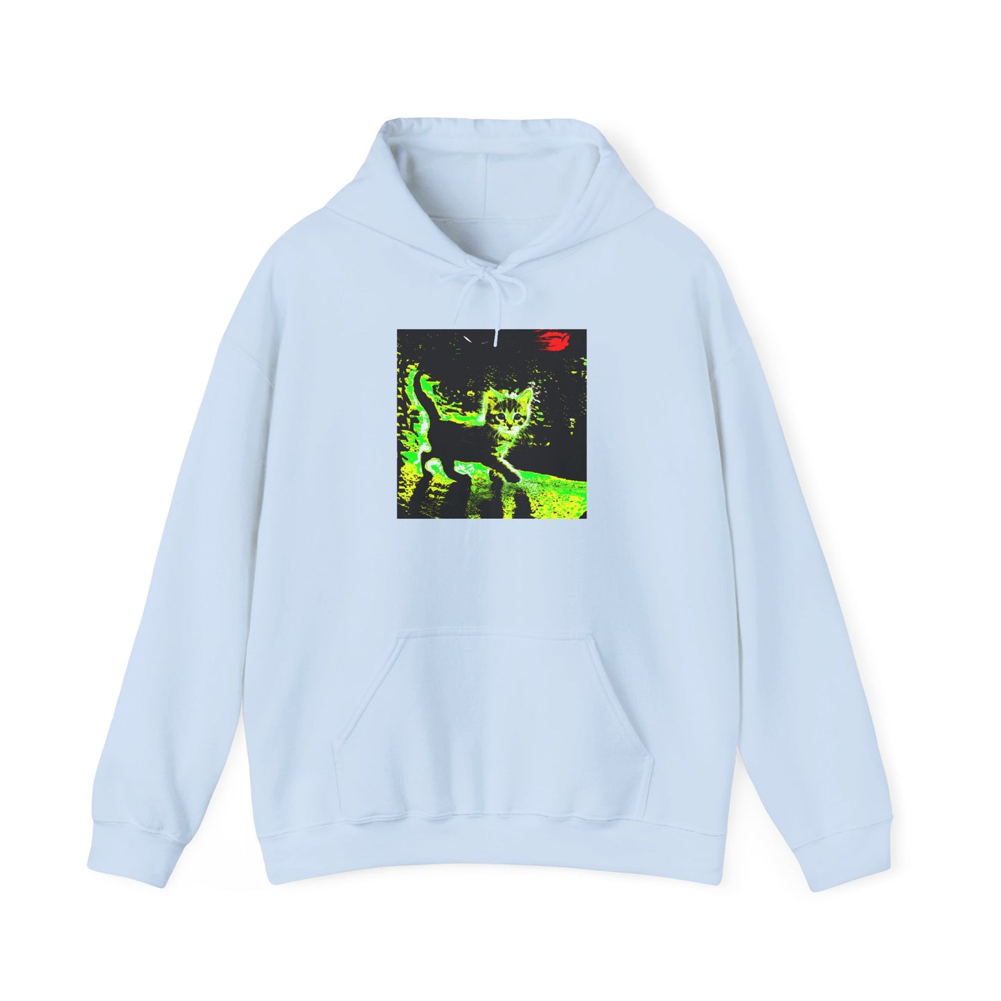 Glow-in-the-Dark Cat Hoodie | Perfect for Cat Lovers, Cozy Nights, Halloween & Everyday Style