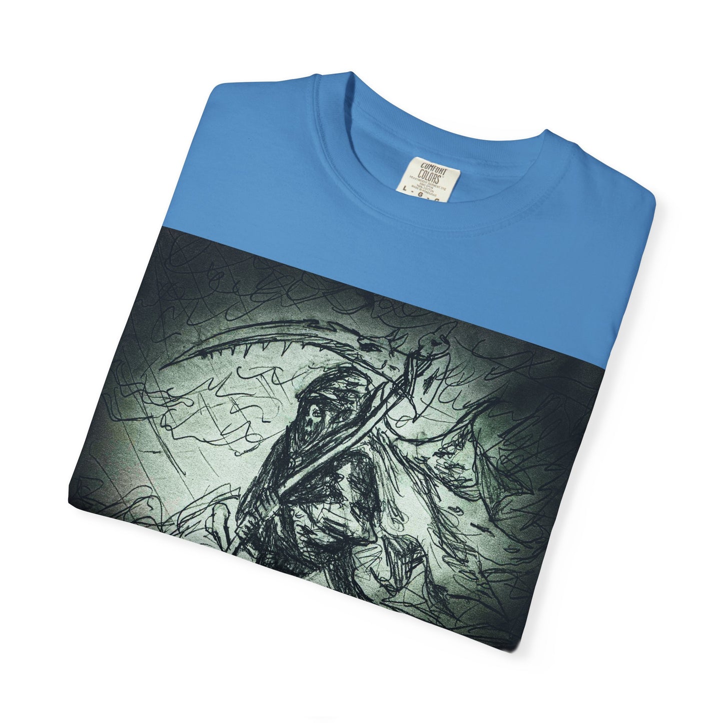 Grim Reaper Graphic T-Shirt for Halloween