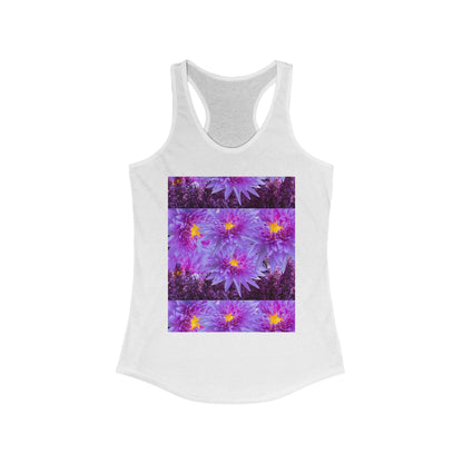 Tank Top with Lilac Design for Women