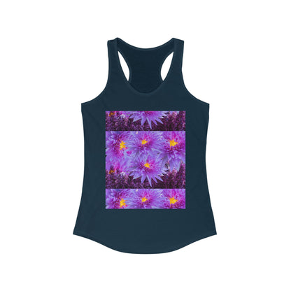 Tank Top with Lilac Design for Women