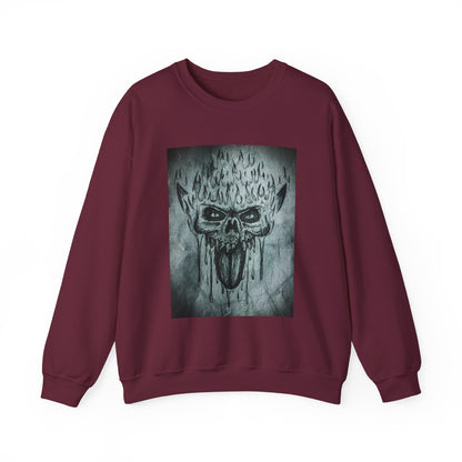 Skull Crewneck Sweatshirt