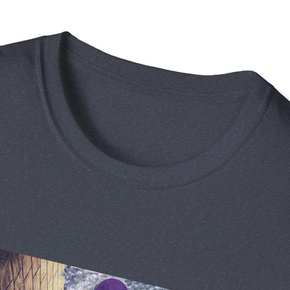 Mystical Stairway Bats Unisex T-Shirt - Softstyle Tee for Dreamers, Perfect for Gifting, Spiritual Occasions, Casual Wear, Art Lovers, [...]