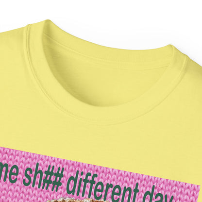 Voodoo Doll Humor Tee, Fun Statement T-Shirt for Everyday Wear, Gift for Friends, Casual Style, Quirky Graphic Shirt, Perfect for Parties
