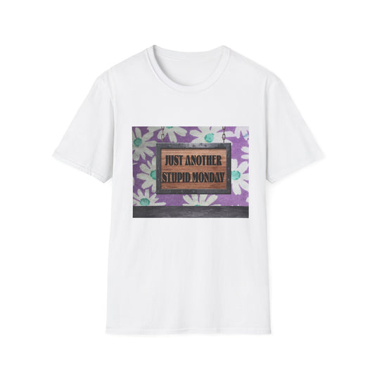 Funny Monday T-Shirt, Unisex Graphic Tee, Gift for Him or Her, Casual Wear, Humor Shirt, Weekend Vibes, Spring Summer Fashion