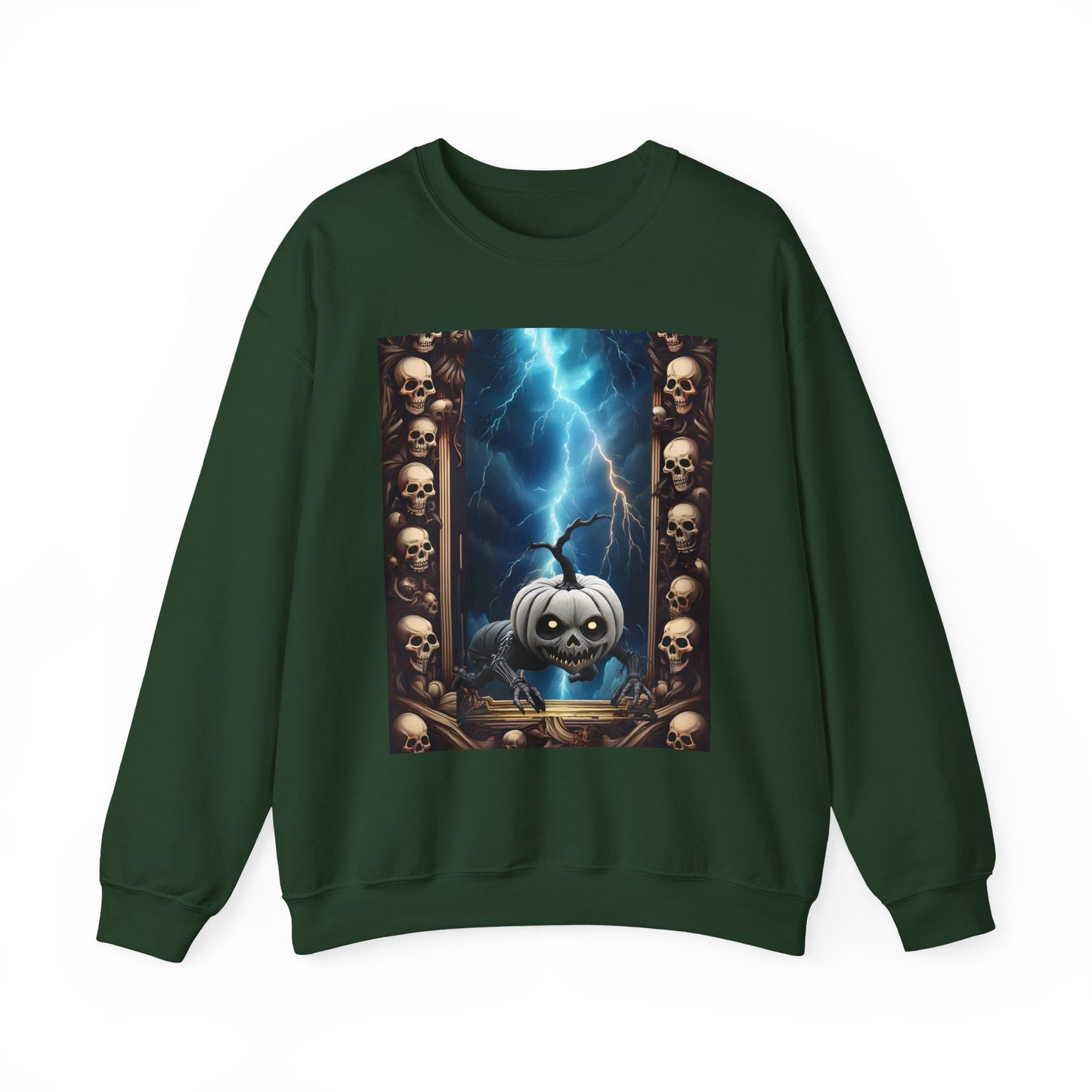 Spooky Pumpkin Sweatshirt - Unisex Heavy Blend™ Crewneck, Halloween Apparel, Cozy Fall Fashion, Casual Sweatshirt, Gifts for Halloween [...]
