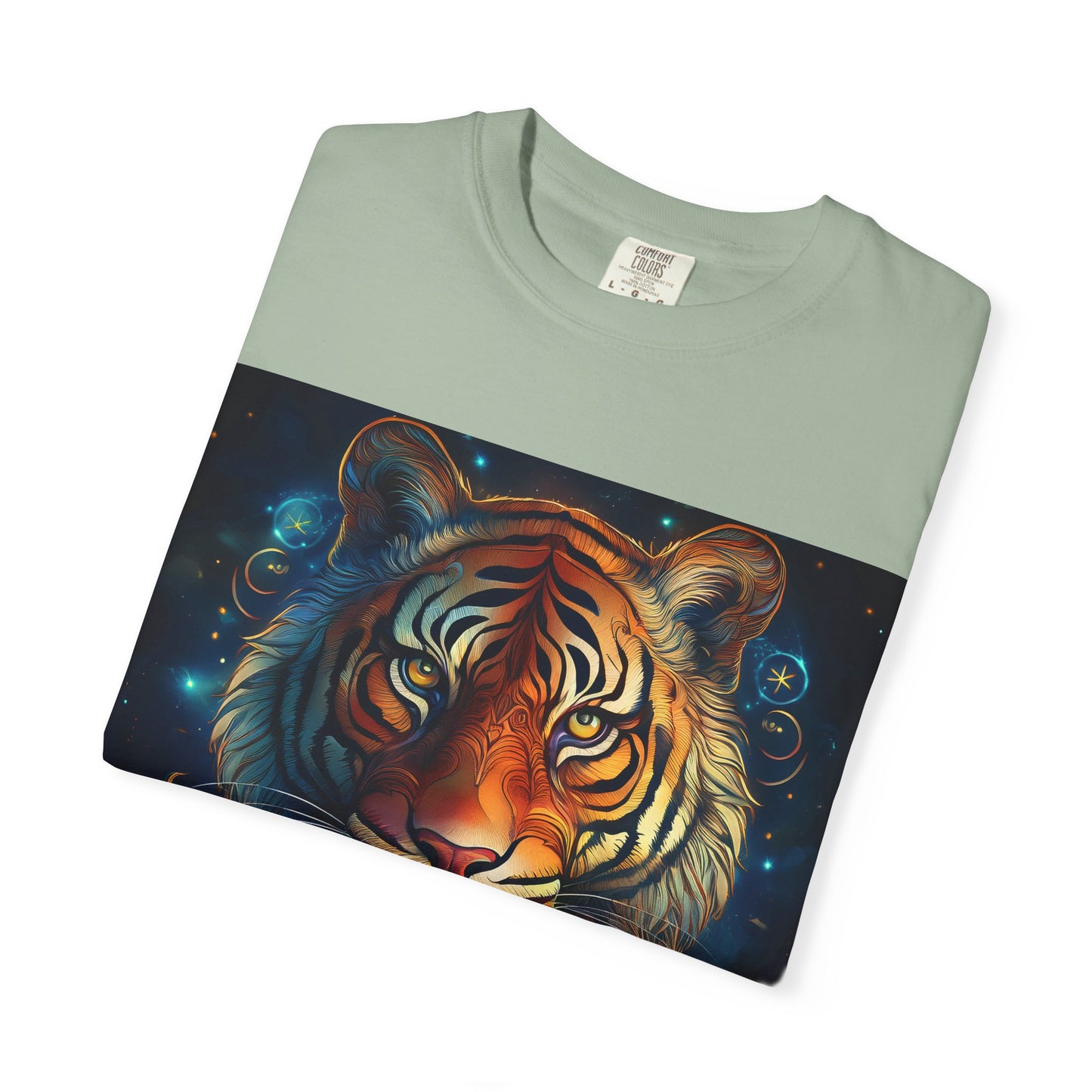 Chic Chinese Zodiac Tiger T-Shirt, Unisex Graphic Tee, Astrology Apparel, Zodiac Fashion, Year of the Tiger Shirt