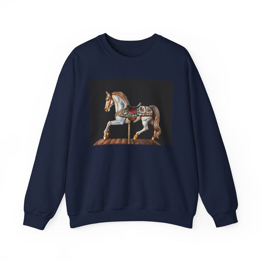 Vintage Carousel Horse Crewneck Sweatshirt, Cozy Sweatshirt, Equestrian Gift, Animal Art Sweatshirt, Unique Fall Apparel, Celebration [...]