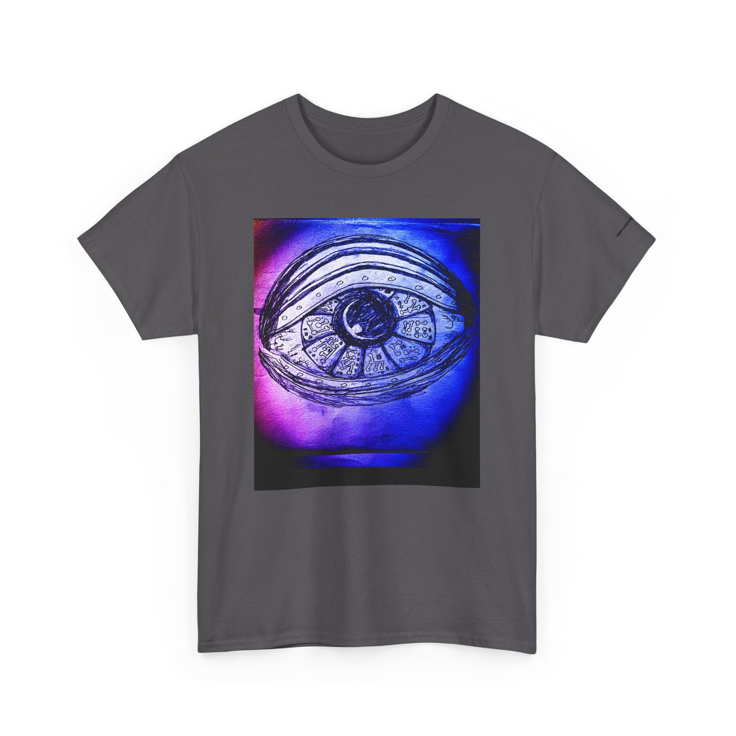 Mystic Eye Graphic Tee — Cosmic Third Eye Illustration T-Shirt