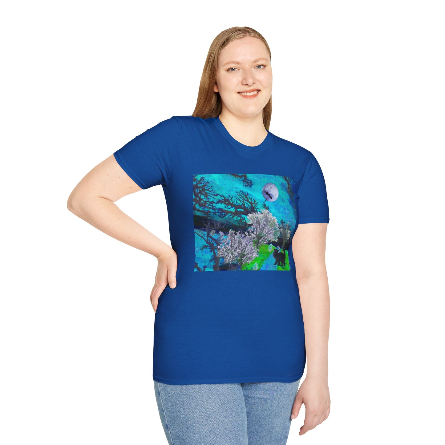 Scary Outdoor Path Halloween T-Shirt