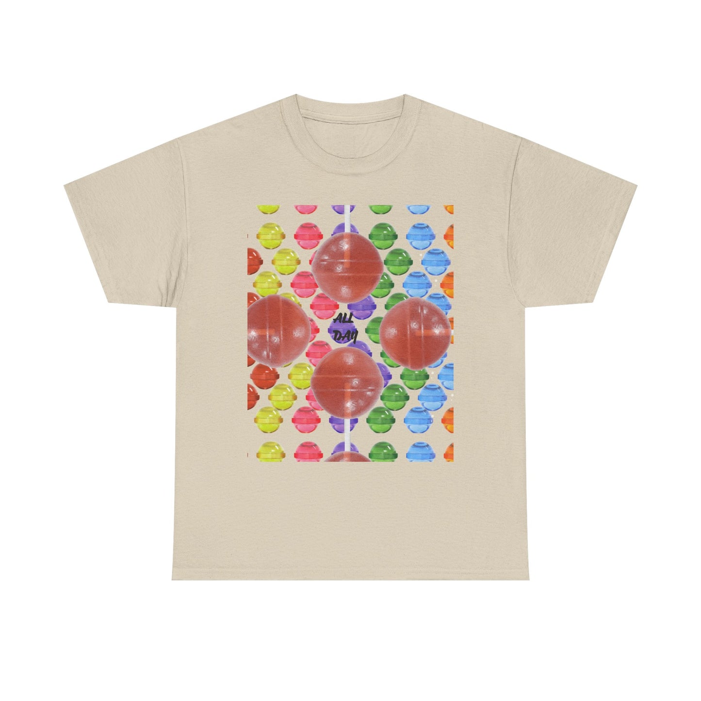 All Day Sucker Unisex Heavy Cotton Tee