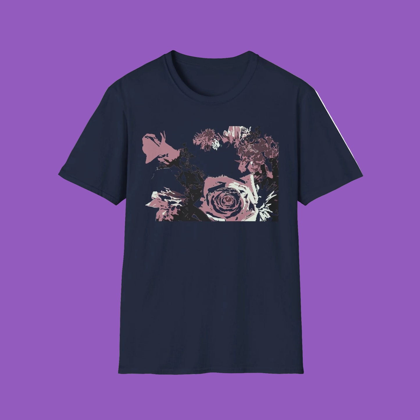Floral Rose Collage T-Shirt