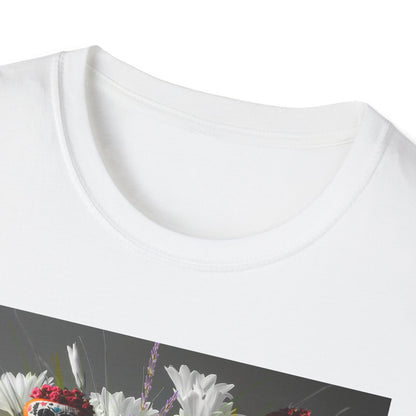 Skeleton Pumpkin Bouquet T-Shirt