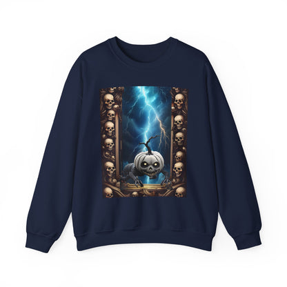 Spooky Pumpkin Sweatshirt - Unisex Heavy Blend™ Crewneck, Halloween Apparel, Cozy Fall Fashion, Casual Sweatshirt, Gifts for Halloween [...]