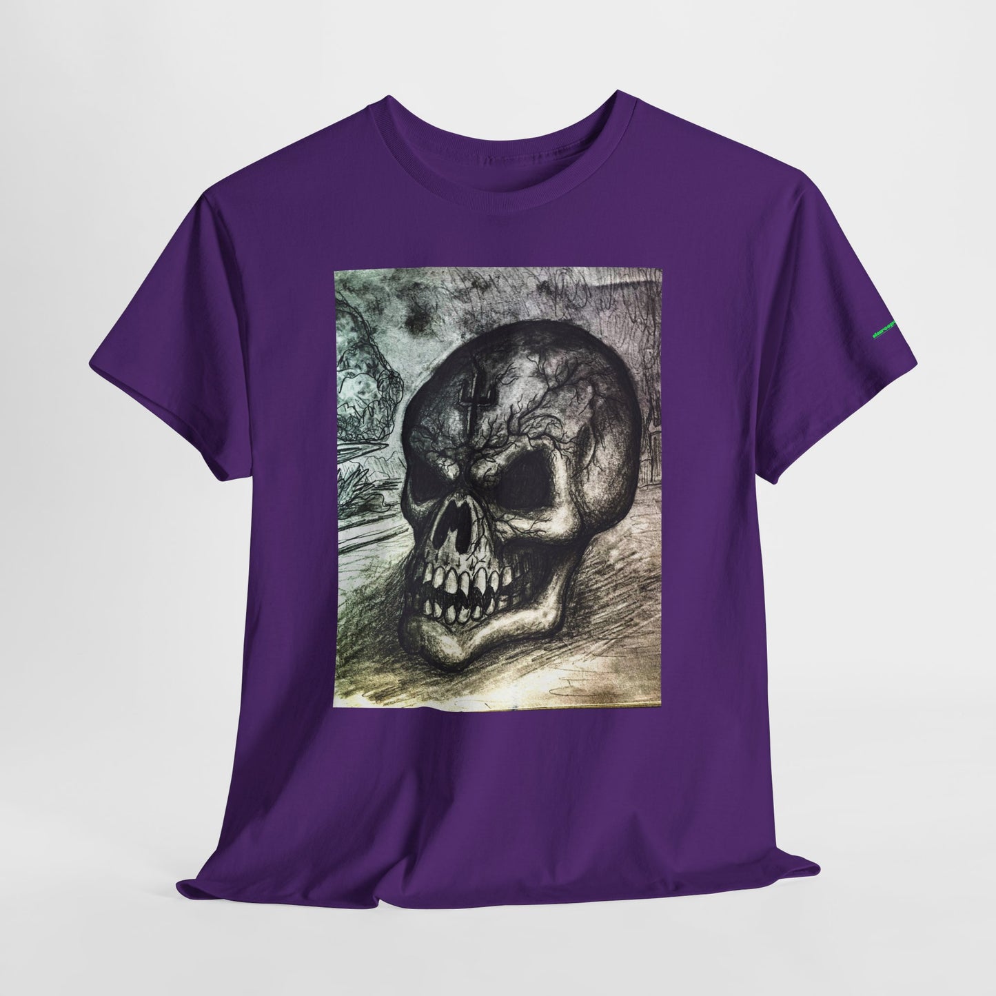 Skull Graphic Unisex Heavy Cotton Tee