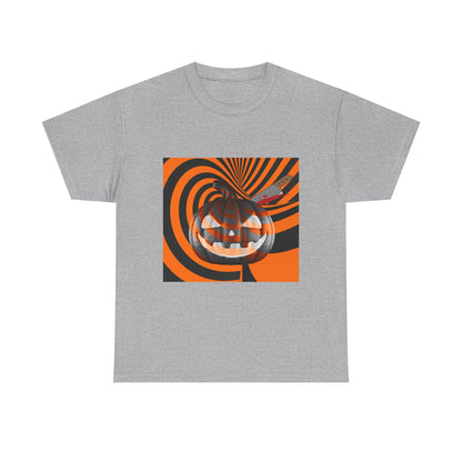Pumpkin Swirl Unisex Tee | Halloween Shirt, Fall Fashion, Casual Outfit, Gift for Her, Pumpkin Spice Vibes