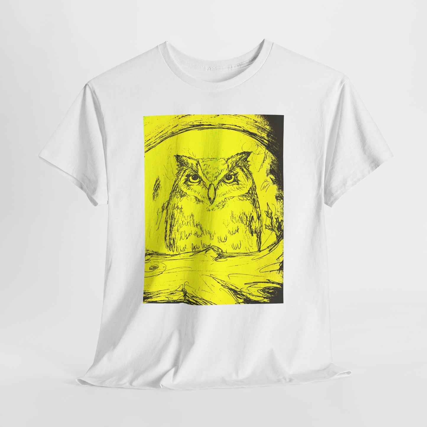 Fantasy Owl unisex  Heavy Cotton Tee