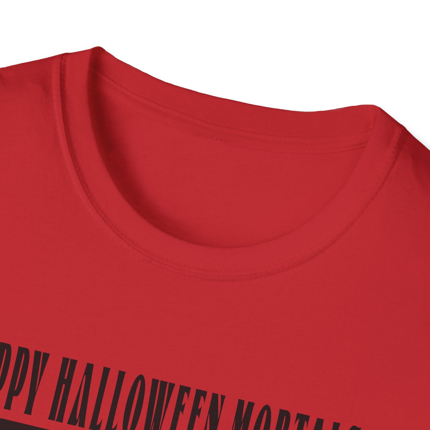 Halloween Graphic Tee, Witch Unisex Softstyle T-Shirt, Spooky Apparel, Trick or Treat Shirt, Halloween Gifts, Fall Fashion