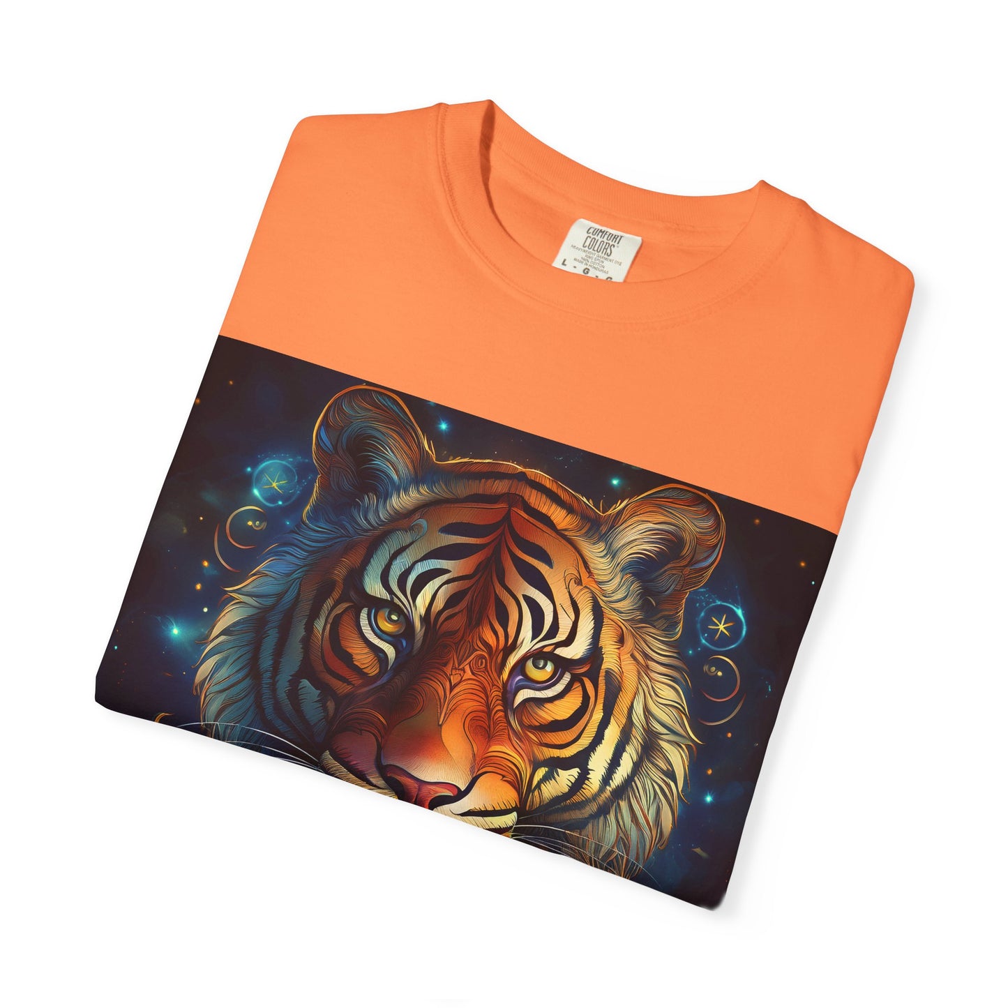 Chic Chinese Zodiac Tiger T-Shirt, Unisex Graphic Tee, Astrology Apparel, Zodiac Fashion, Year of the Tiger Shirt