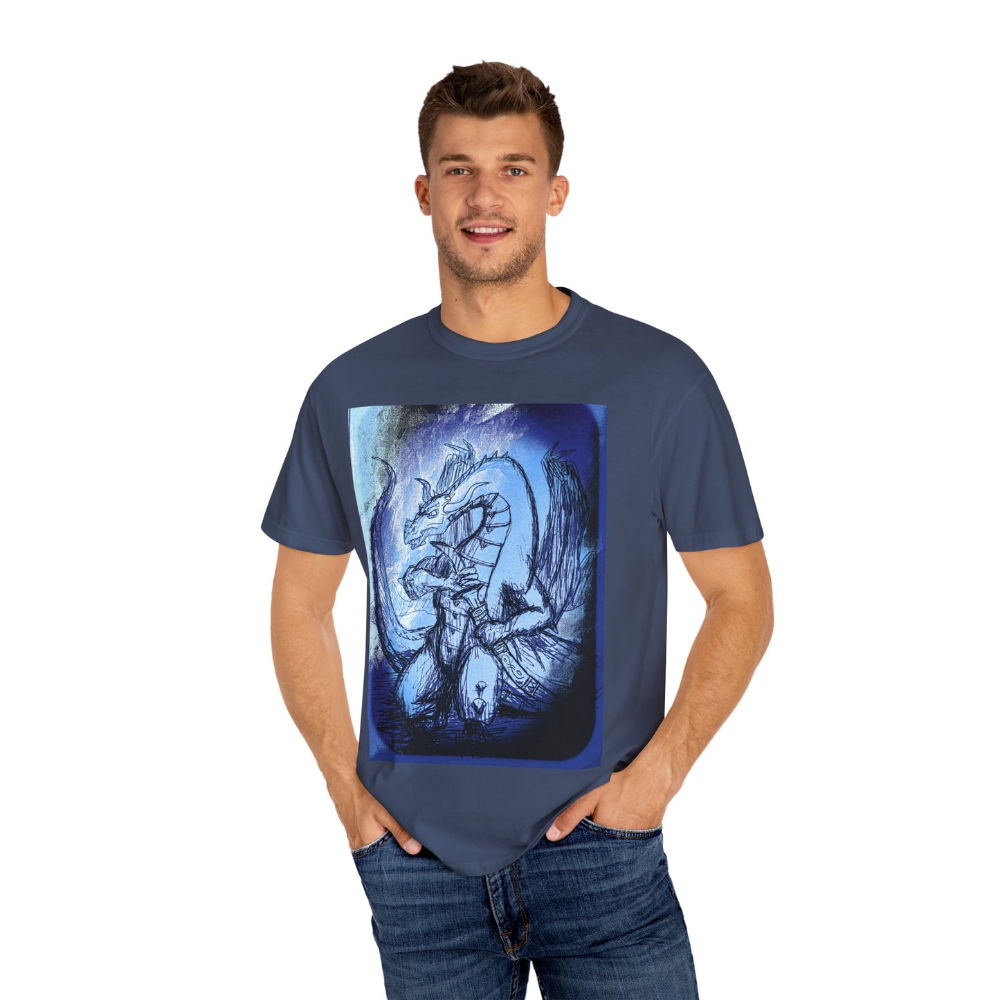 Dragon Artwork Unisex T-Shirt - Vibrant, Unique Design for Fantasy Lovers