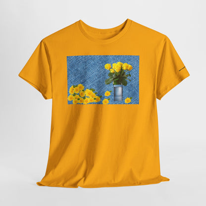Floral Bouquet Unisex Heavy Cotton Tee