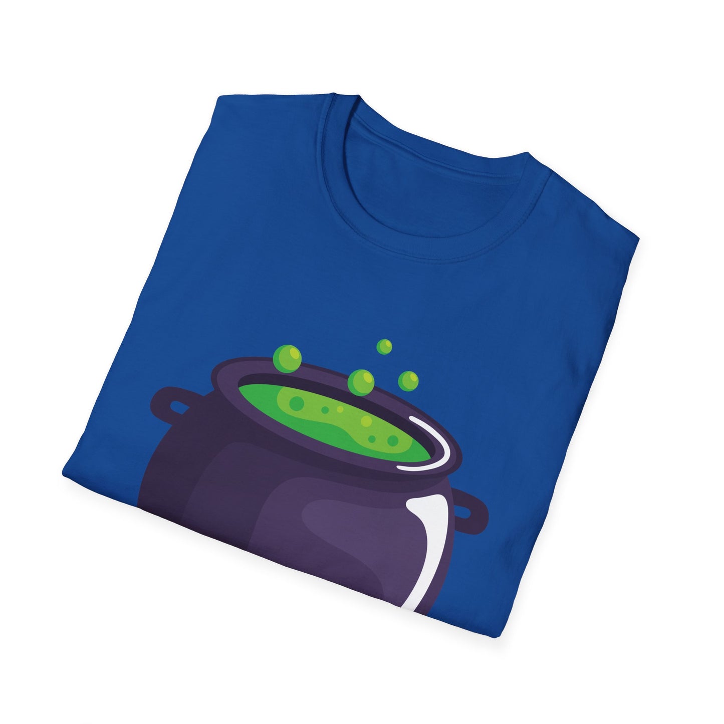 Halloween Potion Cauldron T-Shirt, Unisex Tee, Spooky Shirt, Witchy Apparel, Festival Wear, Halloween Costume