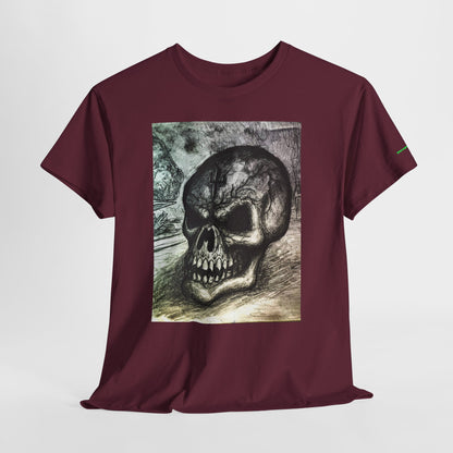 Skull Graphic Unisex Heavy Cotton Tee