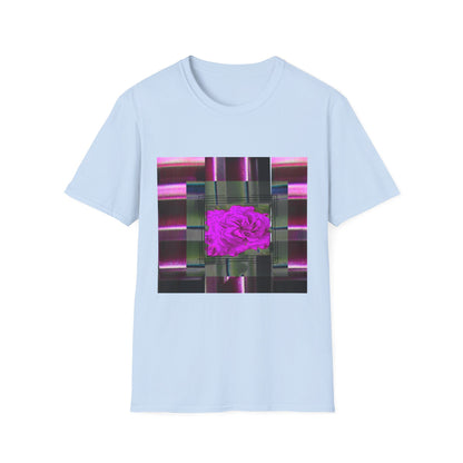 Vibrant Abstract Art T-Shirt, Trendy Graphic Tee, Softstyle Shirt, Unique Gift for Art Lovers, Casual Everyday Wear
