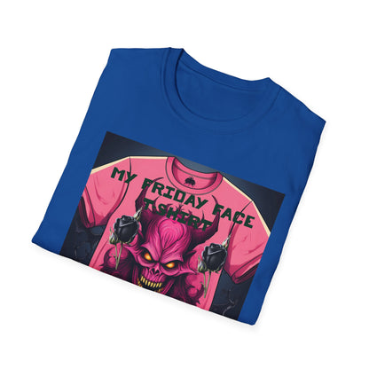Demon Face Unisex T-Shirt - Friday Face Graphic Tee
