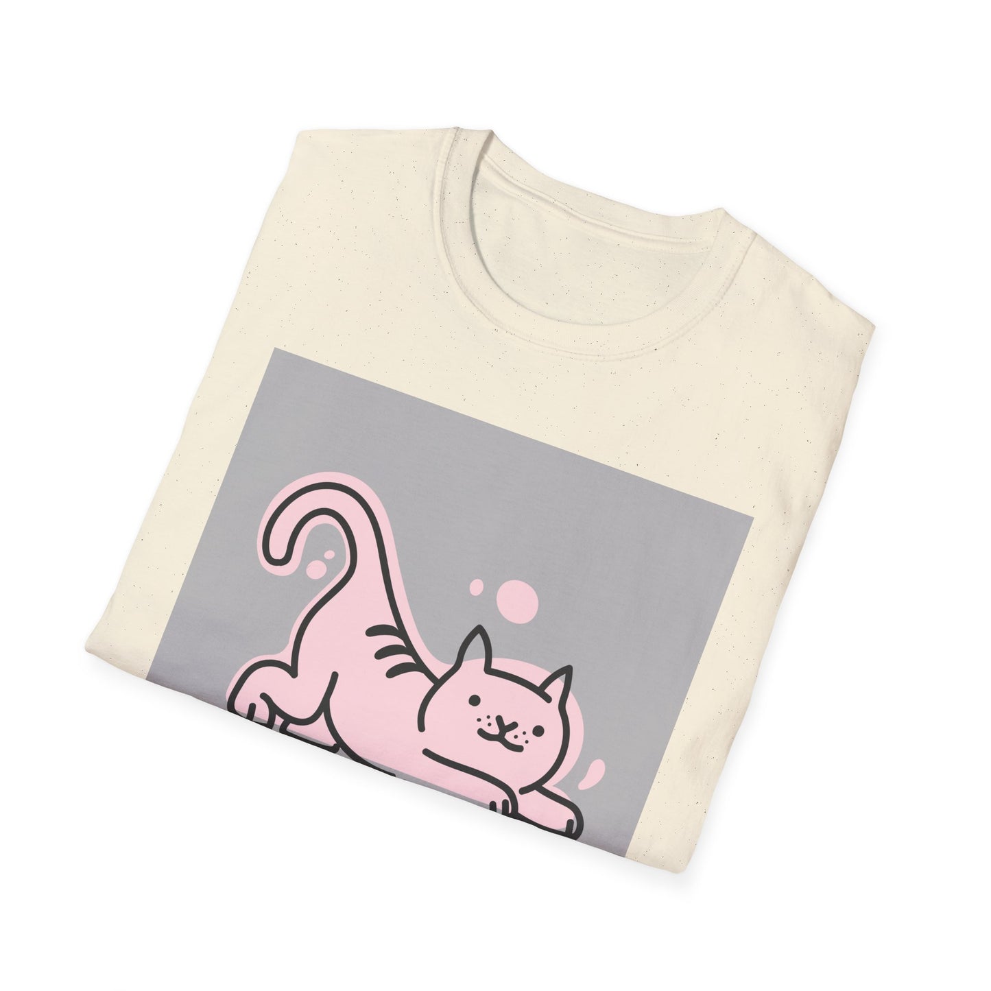 Cute Cat Themed T-Shirt, Unisex Softstyle Tee, Find Your Inner Purr, Pet Lover Gift, Cozy Casual Wear, Birthday Gift, Cat Owner Apparel