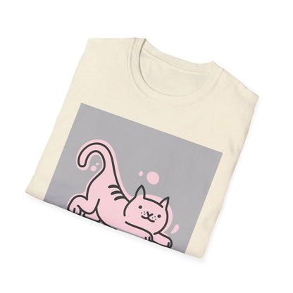 Cute Cat Themed T-Shirt, Unisex Softstyle Tee, Find Your Inner Purr, Pet Lover Gift, Cozy Casual Wear, Birthday Gift, Cat Owner Apparel