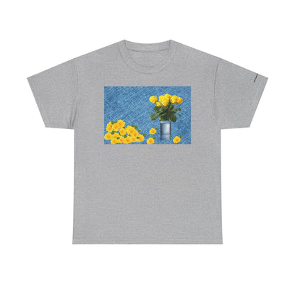 Floral Bouquet Unisex Heavy Cotton Tee