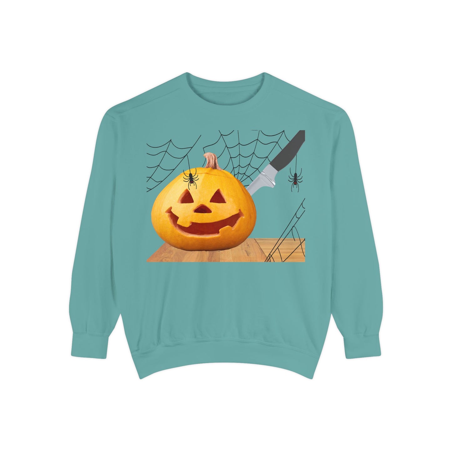 Spooky Pumpkin Sweatshirt, Halloween Apparel, Fall Fashion, Cozy Unisex Crewneck, Pumpkin Decor, Family Friendly Halloween