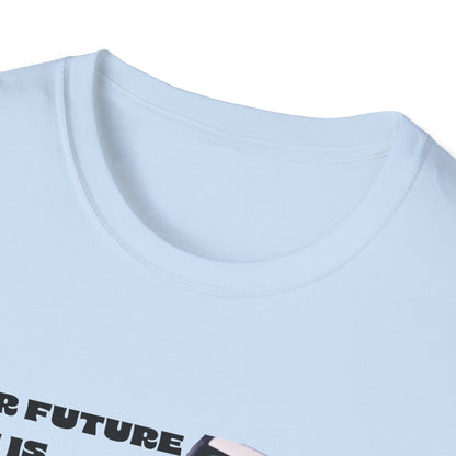 Future Self Calling T-Shirt, Motivational Tee, Gift for Graduates, Funny Phone Shirt, Tech Enthusiast Apparel