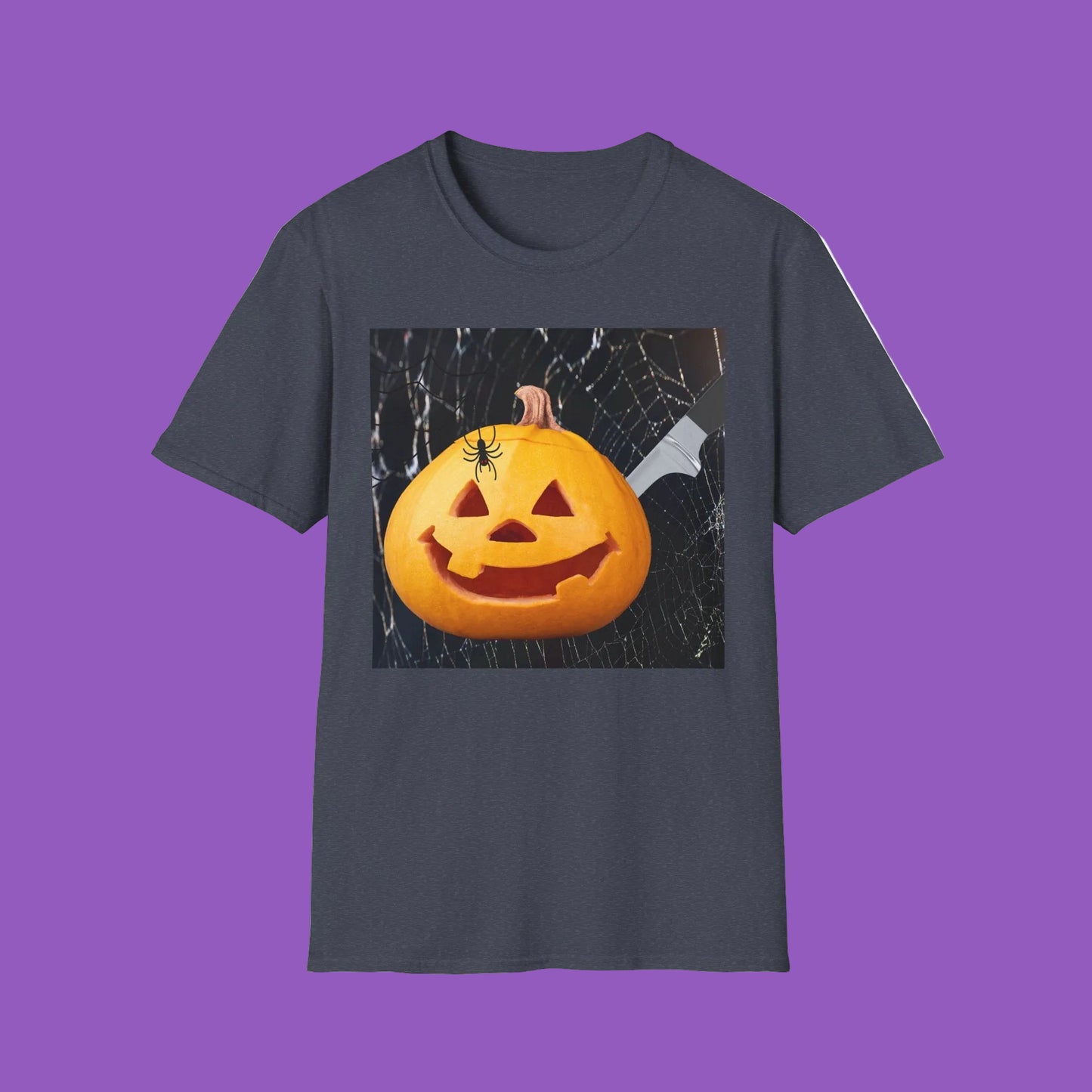 Halloween Carve Pumpkin T-Shirt, Unisex Tee, Spooky Shirt