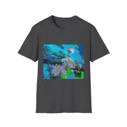 Scary Outdoor Path Halloween T-Shirt
