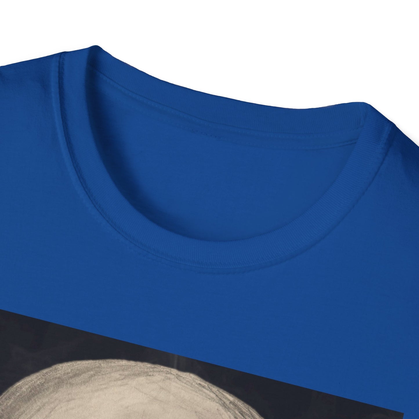 Skull Art Unisex Softstyle T-Shirt - Edgy Graphic Tee for Halloween, Festival Wear, Music Lovers, Gift Idea, Casual Style