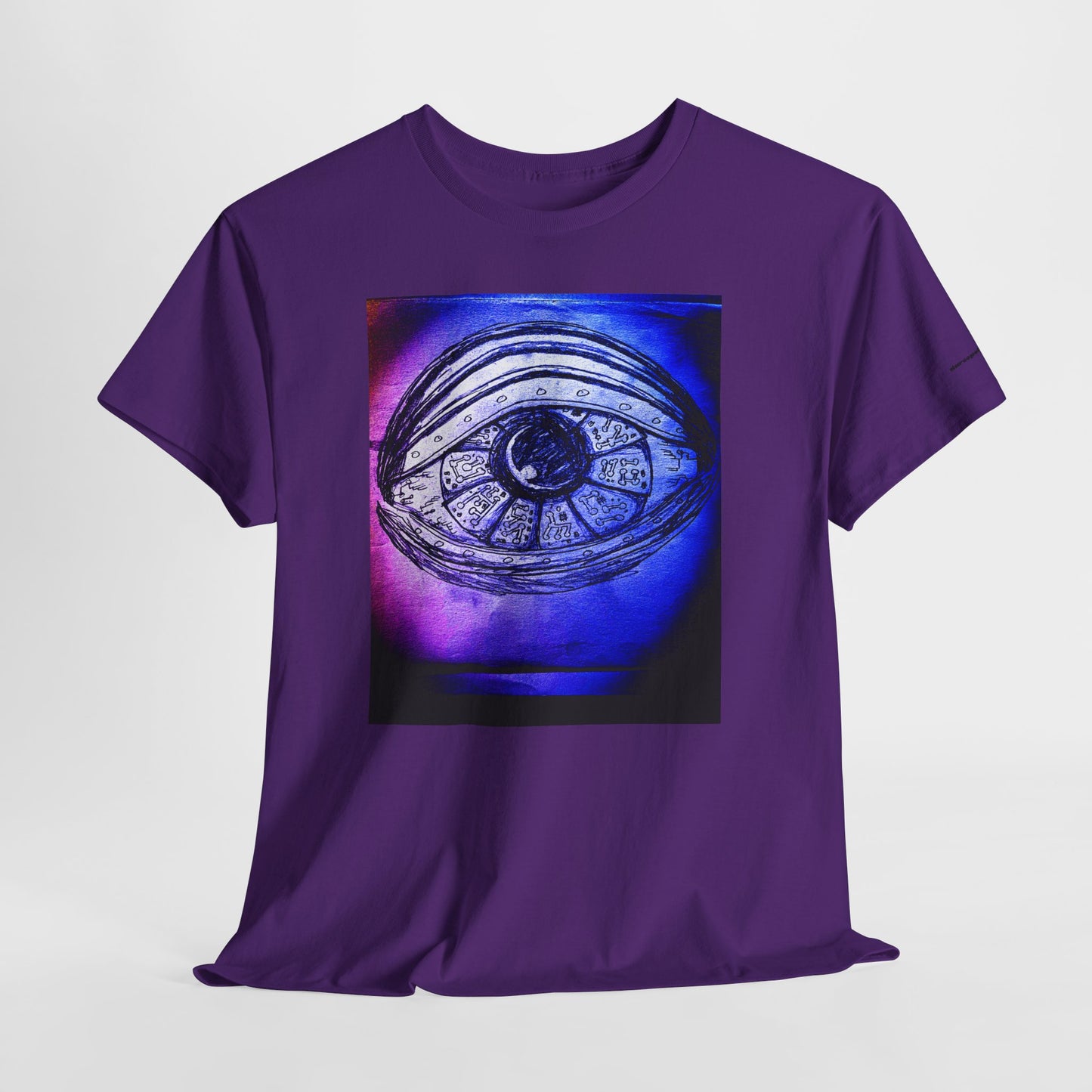 Mystic Eye Graphic Tee — Cosmic Third Eye Illustration T-Shirt