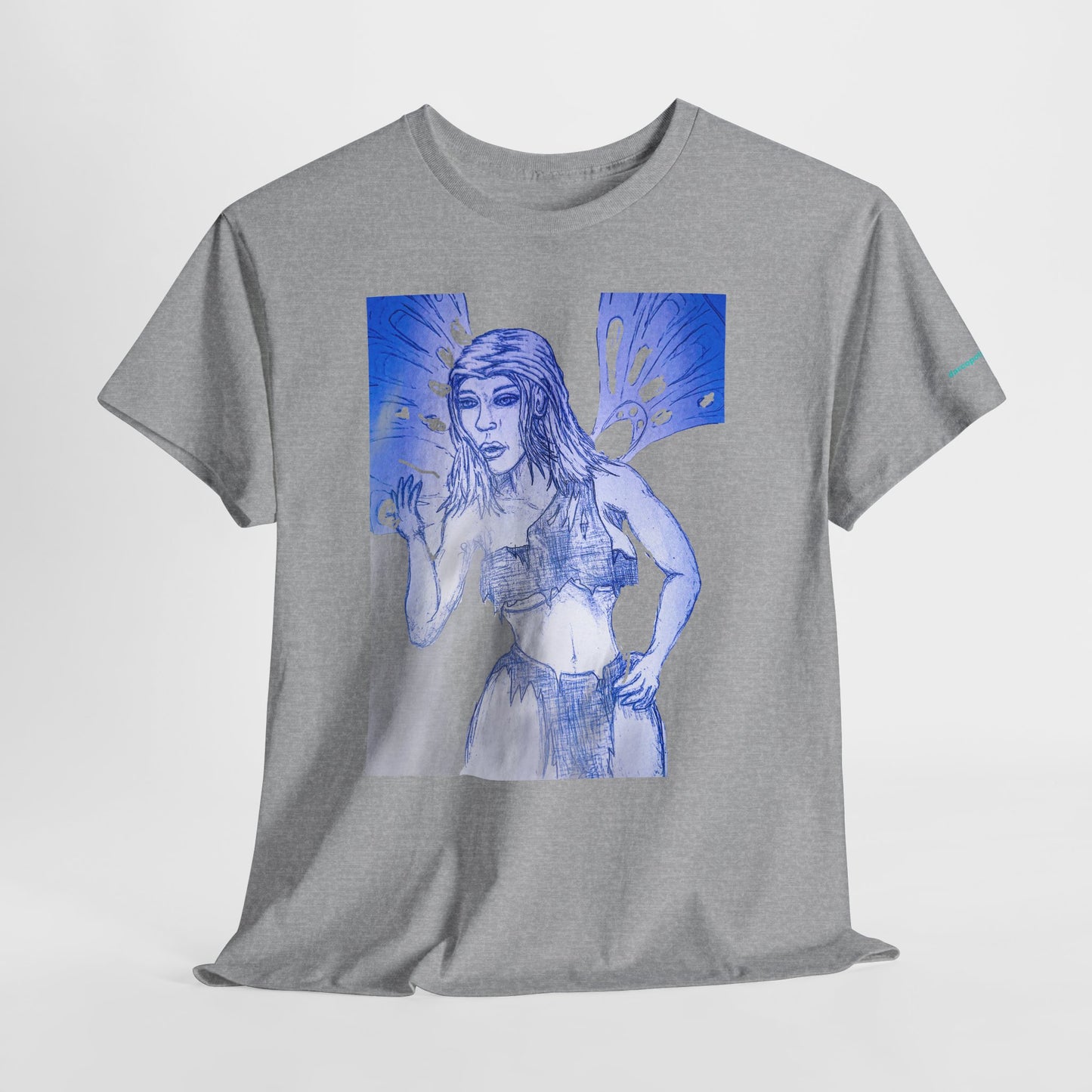 Fairy Warrior Angel Unisex Heavy Cotton Tee