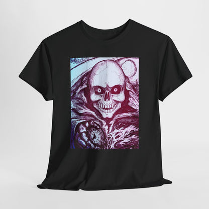 Grim Reaper Graphic Unisex Heavy Cotton Tee