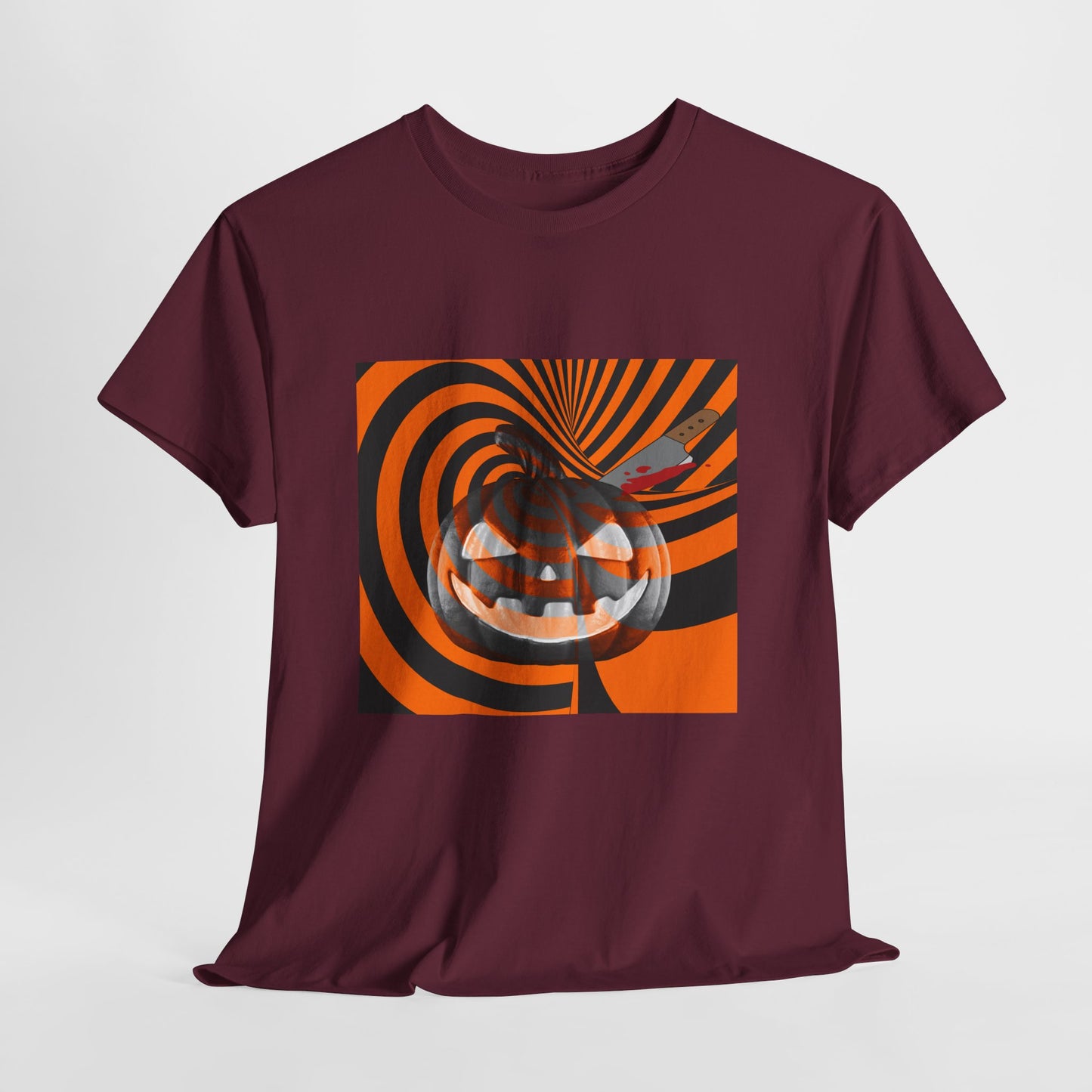 Pumpkin Swirl Unisex Tee | Halloween Shirt, Fall Fashion, Casual Outfit, Gift for Her, Pumpkin Spice Vibes