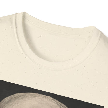 Skull Art Unisex Softstyle T-Shirt - Edgy Graphic Tee for Halloween, Festival Wear, Music Lovers, Gift Idea, Casual Style