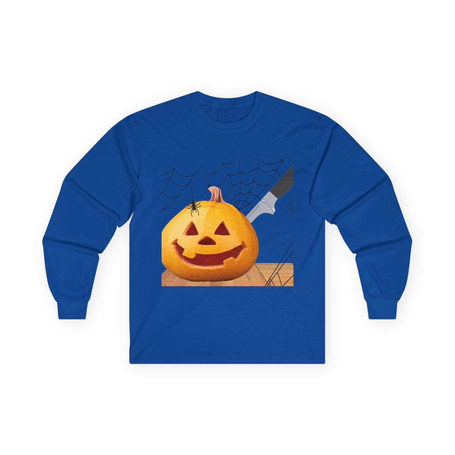 Pumpkin Carved Up Unisex Ultra Cotton Long Sleeve Tee