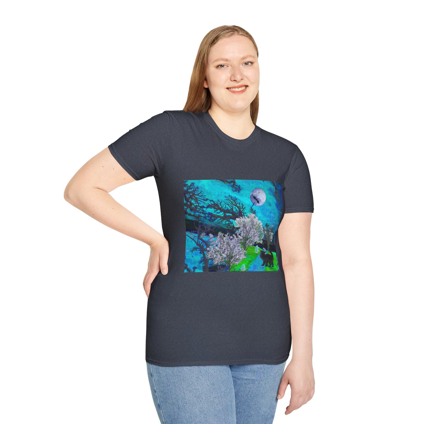 Scary Outdoor Path Halloween T-Shirt