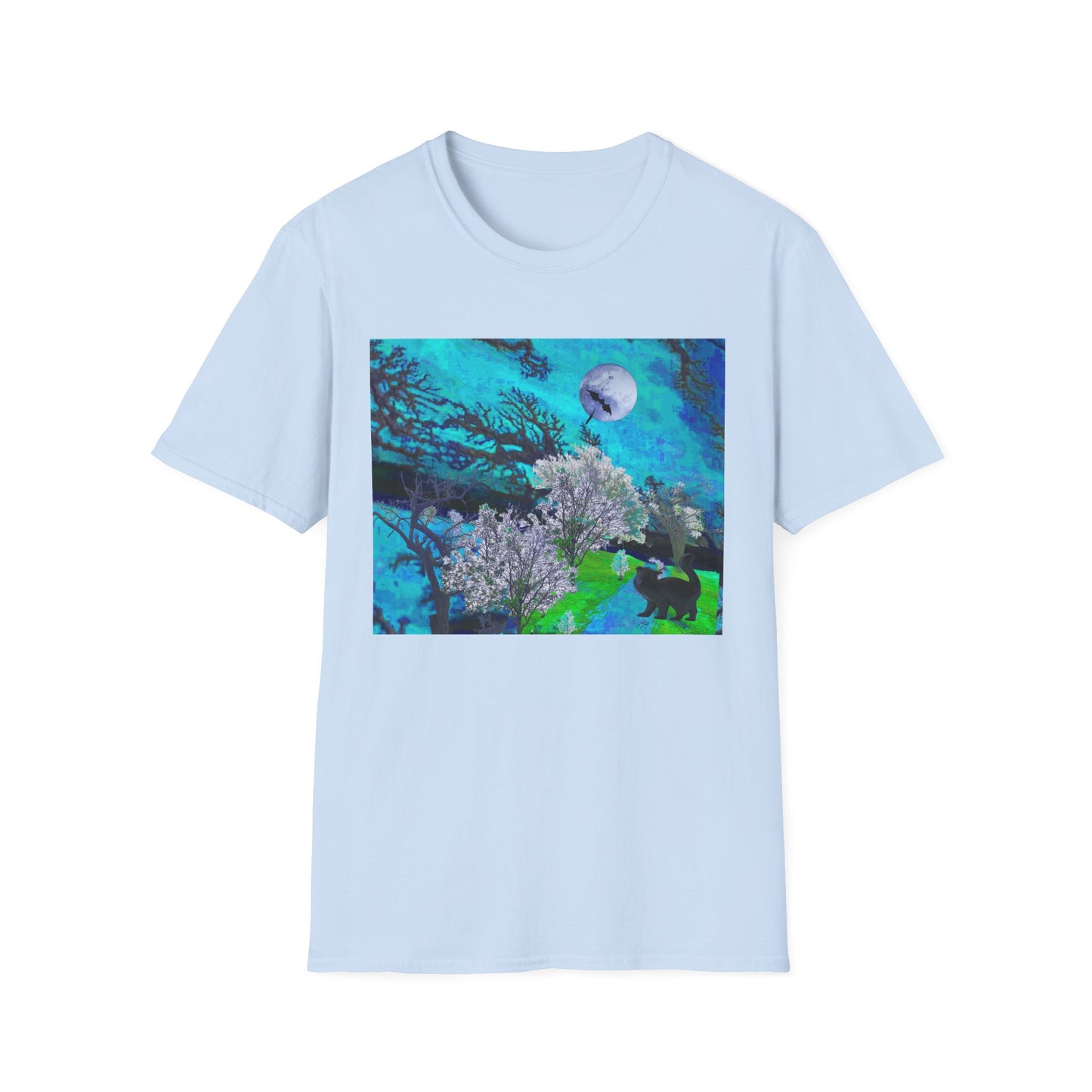 Scary Outdoor Path Halloween T-Shirt